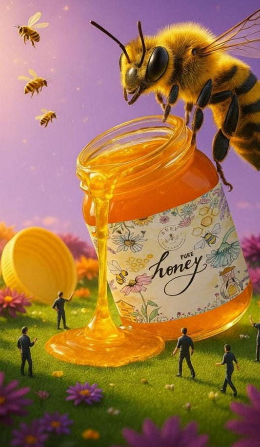 Lush Berry Organic Honey
