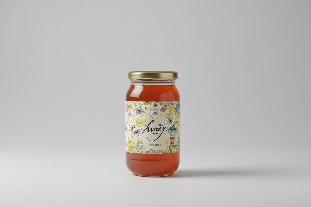 Beey Litchi Blossom Honey – Raw Single-Origin Honey | 100% Natural | Floral & Fruity